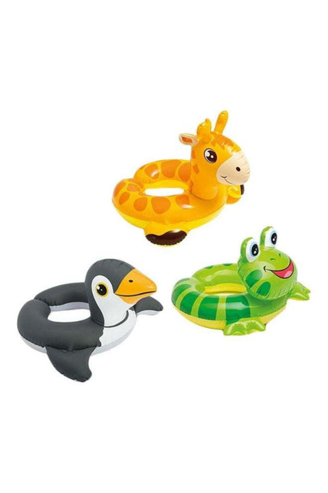 Assorted Inflatable Animal Split Swim Ring