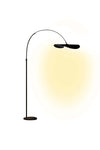 Floor Lamp for Living Room Fishing Lamp, Sofa, Bedroom, Study, 3-Color Light Adjustment, 180° Adjustable Lampshade, Foot Switch