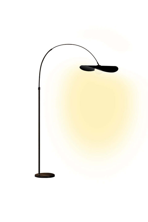 Floor Lamp for Living Room Fishing Lamp, Sofa, Bedroom, Study, 3-Color Light Adjustment, 180° Adjustable Lampshade, Foot Switch