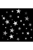 32 Pcs Star Mirror Wall Stickers 3D Acrylic Star Mirror Wall Decal Removable Stars Sticker for DIY Home Living Room Bedroom Wall Decor (Silver)