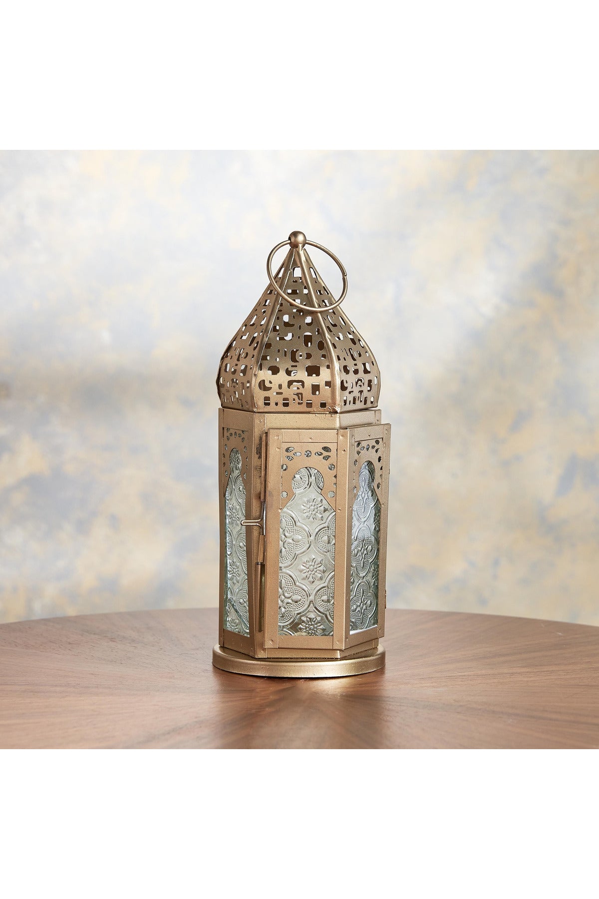 Amira Slim Metal Tealight Lantern - 27 cm