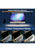 Monitor Light Bar, Computer Monitor Lamp Dimmable Screen Light Bar With Eye-Care Adjustable Brightness
