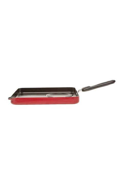 Classique Square Breakfast Pan Red 28cm