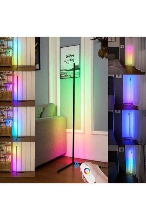 Smart RGB LED Floor Lamp Modern Minimalism Color Changing LED Dimmable 20W Multicolour 120cm