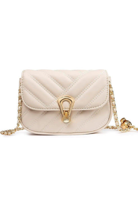 Diamond Check Crossbody Shoulder Bag, Trendy Designer Shoulder Bag, PU Leather Small Purse, Adjustable Chain Strap, Suitable for Women