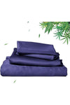 4 Piece 100% Rayon Derived from Bamboo Cooling Queen Size Bedding Sheet Set
