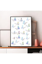 3D Butterfly Wall Decor - 48 Pcs, 4 Styles, 3 Sizes - Removable Stickers (Laser)