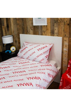Liverpool FC Character World Official Single Duvet Cover Set, Tone Design | Red Reversible Football Bedding