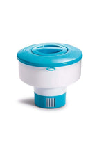 , Adjustable Control Ring Floating Chemical Dispenser Without Installation - White/Blue, 17.8cm