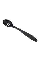 Nylon Head Slotted Spoon Black