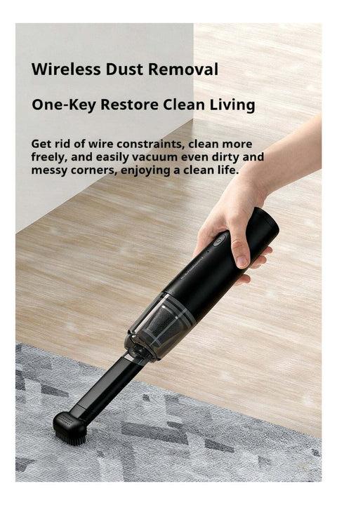 Cordless Handheld Vacuum Cleaner with LED Light, 35W Efficient Motor, 3500Pa Suction, Rechargeable & Portable for Car, Home, Sofa, Office, Pet Hair