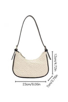 Women's Versatile Fabric Shoulder Bag, Ladies Portable Fashionable Armpit Bag Side Bag Carry Bag