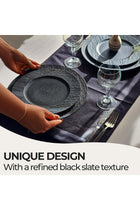 - 16-pc Dinnerware Set/Modern Ceramic Tableware/Dinnerware/Set for 4 Persons - Oasis Collection