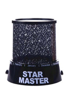 STAR MASTER Decorative LED Projector Night Lamp Purple/Yellow/Black