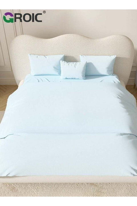 Disposable Bed Sheets with Flat Sheet,Quilt Cover,and 2 pillow cases,Disposable Fitted Sheets