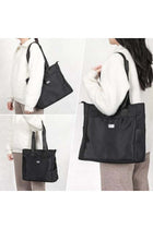Tote Bags for Women, Waterproof Nylon Shoulder Bag, Large Capacity Lightweight Handbag for School Gym Workout Shopping Travel Daily Use