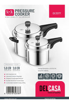 5+3Ltr Combo Aluminum Pressure Cooker
