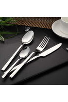 WUJO 24-Piece Stainless Steel Cutlery Set, Dinnerware/Tableware/Silverware Service for 6