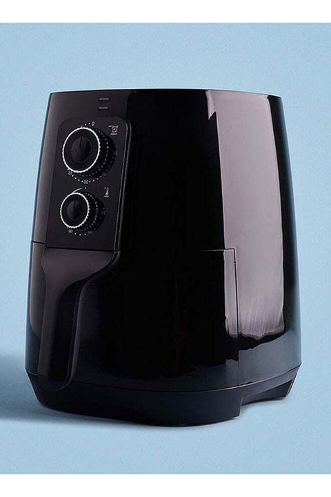 Mechanical Air Fryer 3.4 Liter Capacity - Overload Protection - Healthy Air Fryer Without Oil 3.4 L 1300 W AF3501M Black