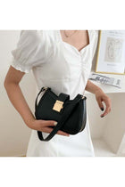 Women's Versatile PU Leather Shoulder Bag, Ladies Portable Fashionable Armpit Bag Side Bag Carry Bag