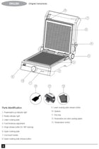 BLACK+DECKER Family Health Grill with 180° Hinge, 2000W, 1500cm² BBQ Area