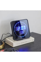 New In Led Movement Wall Clock 20.2X20.2X3.4Cm Black