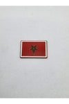 Flag Morocco Metal Sticker – Premium 3D Self Adhesive Metal Decal for Car, Laptop, Mobile, Wall & Home Decor – Waterproof & Scratch Resistant