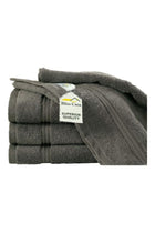 Bliss Casa 4-Piece Hand Towels, 100% Combed Cotton 550 GSM Superior Quality, Quick Dry Highly Absorbent Thick Soft Hotel Towles for Bath And Spa Bathroom Hand Towel Set Grey 40x70cm Grey 40x70cm