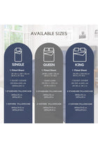 6 piece Polycotton Bed Sheet Queen Size (160x200+35) cm with Duvet Cover and Pillowcases