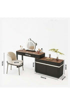 Elegant and Efficient Smart Dressing Table for Contemporary Living Spaces with LED Mirror
