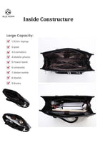 Multifunctional Ladies Bag Elegant Black Quilted Women Handbag with Insulated Compartment