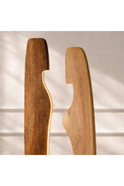 Gentry Integrated LED Wooden Floor Lamp - Natural