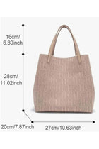 Womens Handbag Large Capacity Shopping Tote Simple Casual Commuter Bag