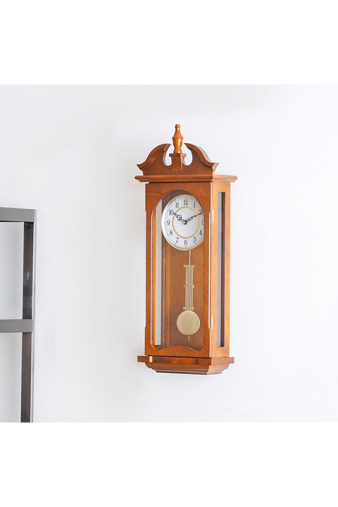 New In Grandfather Wall Clock 27X13.6X72.5Cm Brown