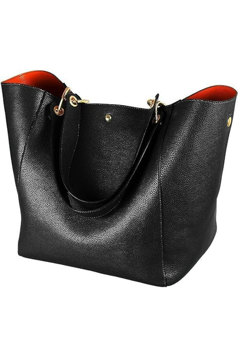 Ybaier Tote Bag for Women, Leather Big Purses, Soft Handbags, Ladies Waterproof Shoulder commuter Bag with Large Capacity