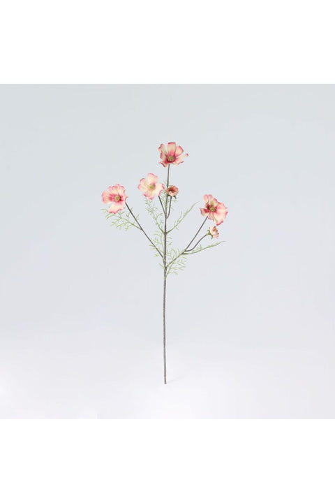 New In Fernza Cosmos Branch Pink H59Cm