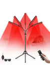 Red Light Therapy Floor Lamp for Face Body, 5 Heads Red Infrared Light Therapy Devices, 7 Colors Red Light Therapy Lamp