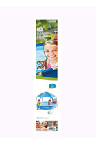 Canopy Metal Frame Pool - 1.83m x 38cm Sun-Shaded Water Play for Kids
