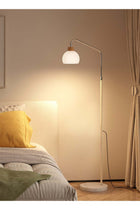 LED French Retro Living Room Sofa Floor Lamp 3-Color Variable Light Bulb Foot Switch