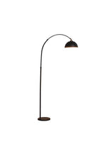 Creative Dome Atmosphere Standing Floor Lamp Modern Marble Base Black