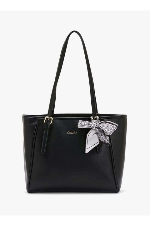 Metal Trim Detail Everyday Tote Bag