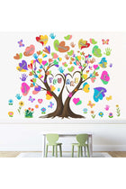 Classroom Inspirational Wall Stickers for Kids: Peel and Stick Hearts Tree Handprint You are Strong Wall Decals - Boys Room Girls Bedroom - Children Supplies Ages 1-12 Years Wall Art Decor