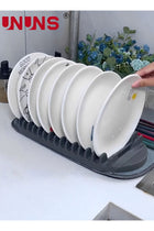 Rack And Microfiber Dish Drying Mat,Space-Saving Drain Rack For Easy Storage,Kitchen Ware Storage With Dish Rack
