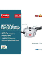 Svachh Aluminium Pressure Cooker Junior Deep pan With Locking Lid 2Liters