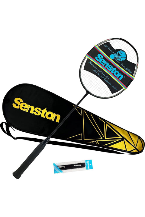 N80 Professional Quality Carbon Fiber Badminton Racket with Carry Bag Included