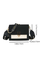 Women's Contrast Color Shoulder Bag