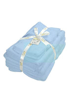 Bliss Casa 8-Piece Towel Set, Light Blue