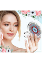 12 Pcs Sublimation Compact Mirrors Bulk Set – Small Double-Sided Folding Pocket Makeup Mirrors for Heat Transfer, Customizable Travel Gift for Women, Heart Round Square