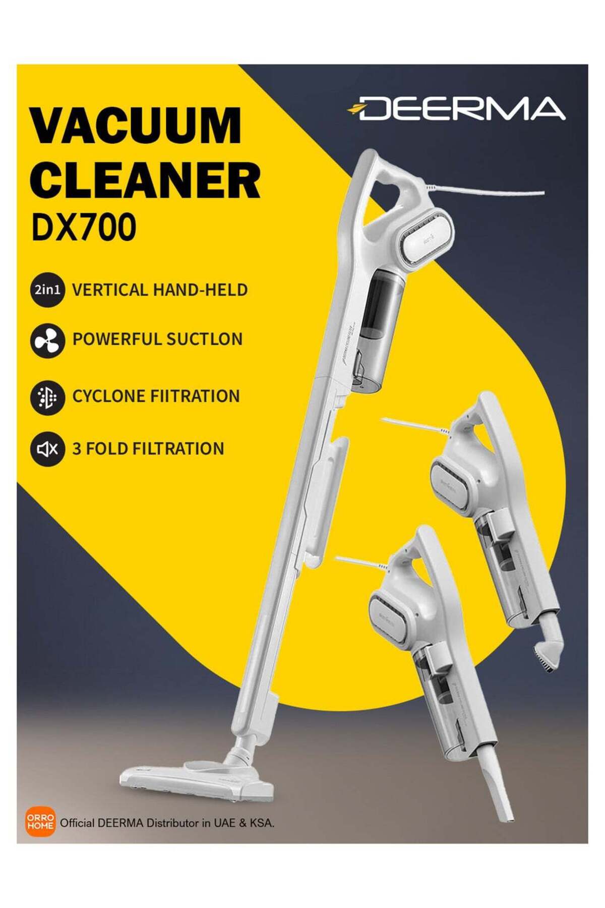 Ultra-Portable Handheld Vacuum Cleaner – Lightweight Design with Powerful Suction