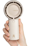 Handheld Turbo Fan [16H Max Cooling Time] Mini Portable, 4000mAh USB Rechargeable Personal Fan